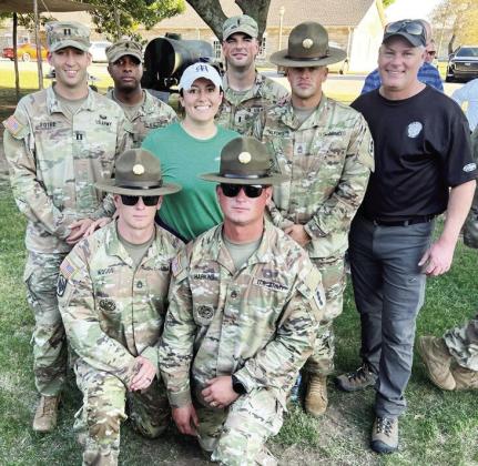 Sen. Jessica Garvin, R-Duncan, and Sen. James Leewright, R-Bristow, joined their Leadership Oklahoma class for a program weekend at Ft. Sill in Lawton to learn about the U.S. Army and military issues.