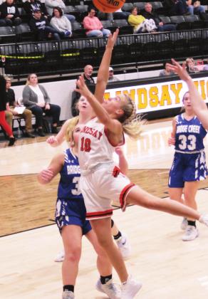 Lindsay High School basketball teams win over Bridge Creek