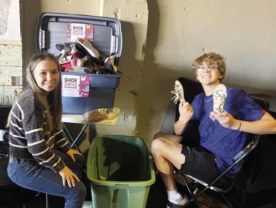 Local shoe drive to raise funds for children’s home in Zambia