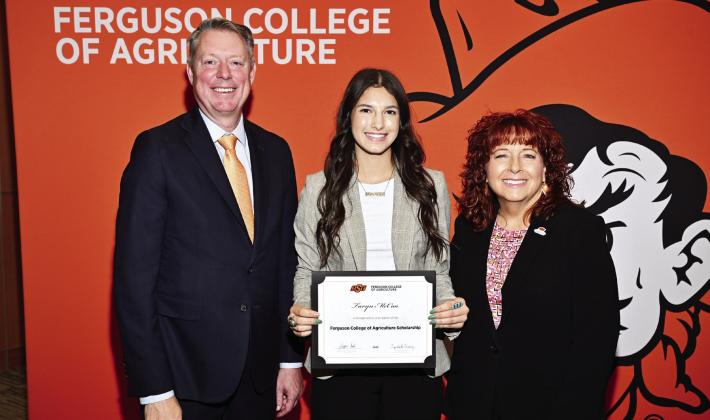 Garvin County student awarded OSU scholarship