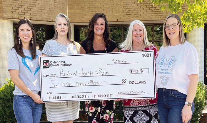 Restored Hearts and Soles benefits from blood drive