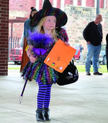 One of several noteworthy costumes seen at last year’s Fall-Fest celebration in Pauls Valley.