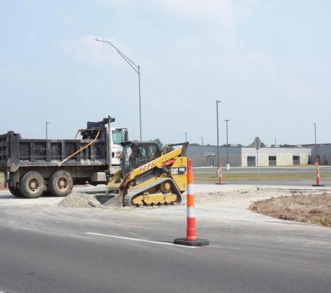 State Highway 19 has been down to one lane in both directions in front of the Pauls Valley Elementary School as the Oklahoma Department of Transportation has been working to lengthen the turn lane and widen the turn median in front of the school. ODOT officials said the project is scheduled to be completed before school begins on August 12.