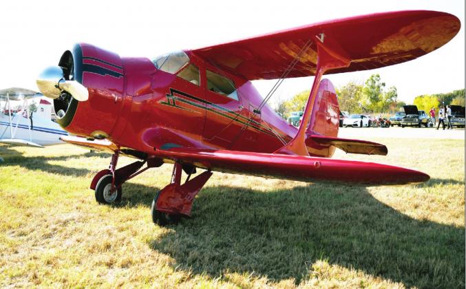 One of the planes on display at the 2020 Oklahoma Antique Airplane Association's Fly-in and Car Show in Pauls Valley. This year's fly-in is set for Nov. 6 from 10 a.m. to 3 p.m. at the Pauls Valley Municipal Airport. News Star Photo by Beth Hobson