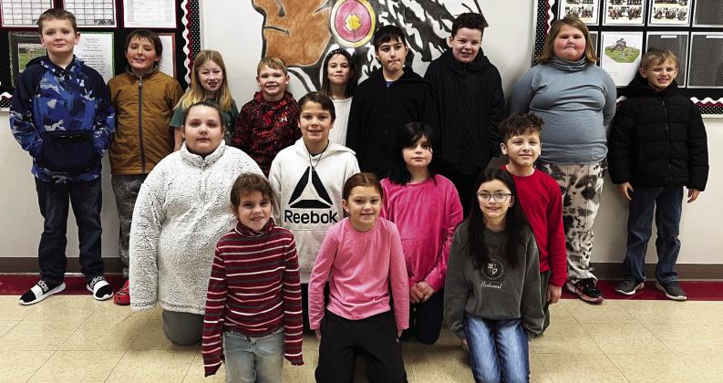 Mrs. Anderson's 3rd Grade - Back row, left to right: Jackson Allison, Case Baker, Adalynn Collins, Hudson Davis, Jasmine House, Lawson Thompson, Landon Lawrence, Emsley Williams, Brennan McKinley. Middle row: Harley Moore, Eli Morse, Kateri Prather, Karter Roberts. Front row: Addisyn LaDue, Jaelyn Travis, Harper Rushing. Not pictured: Katie Hornbuckle, Jacob Steakley. Photo courtesy of Heather Ivey.