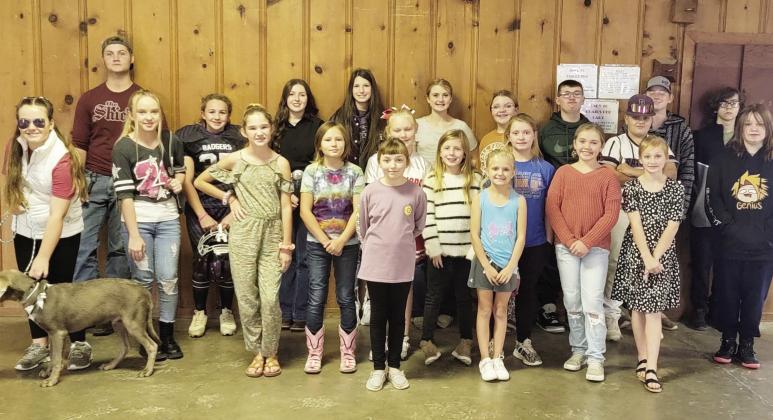 Garvin County 4-H members recently participated in the 2022 Impressive Dress Contest. Members were tasked with choosing fashionable garments for specific situations or uses and showcased their knowledge of the proper care and storage of the chosen outfit, as well as exhibited their communication skills. Courtesy photo.