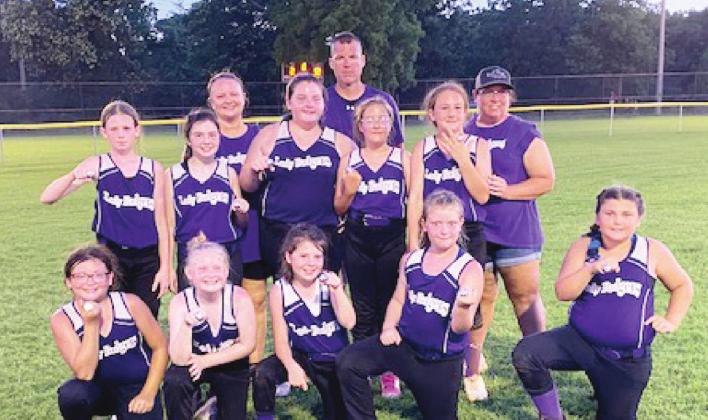 The Elmore City Lady Badgers