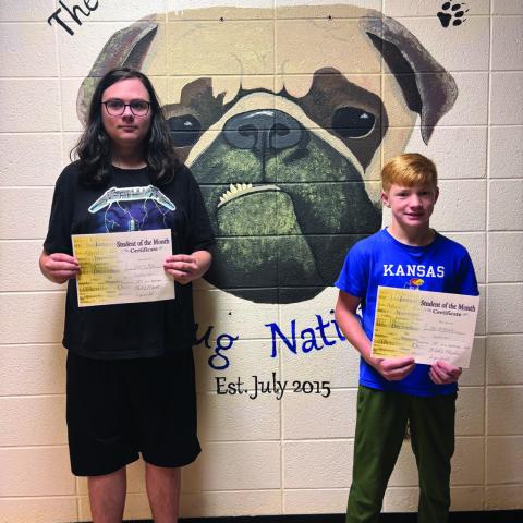 Paoli Junior High and High School students recognized