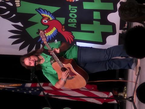 Ella Lister, of Stratford, performing at 4-H Roundup