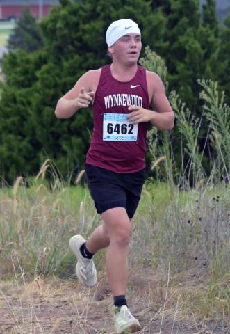 Wynnewood's Ryder Reed won the Bridge Creek JV Meet. Photo by Don Coffey