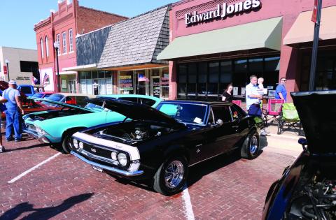 The Pauls Valley Police Officer‘s Annual Car Show returns to downtown Pauls Valley Saturday for its 31st year.The show runs from 9 a.m. to 3 p.m. along Paul Avenue, with registration beginning at 7 a.m. All proceeds go the Pauls Valley Police Department Special Fund to be used for training and equipment. The PV Chamber of Commerce will also be hosting Brickfest Saturday from 9 a.m. to 3 p.m. in the Santa Fe Depot plaza area at the east end of Paul Avenue. News Star photo by Chris Mackey