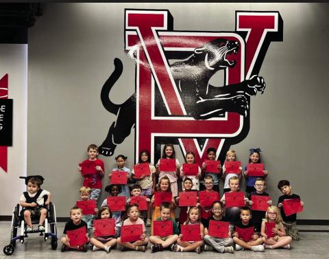 PVES celebrates Little Panthers of the Month