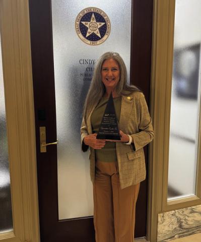 Rep. Cynthia Roe, R-Lindsay, with her Honorary PA recognition. Roe, a Republican, represents District 42 and serves as chair of the House Public Health Committee, the House Appropriations and Budget Health Subcommittee and the House Health and Human Services Oversight Committee.