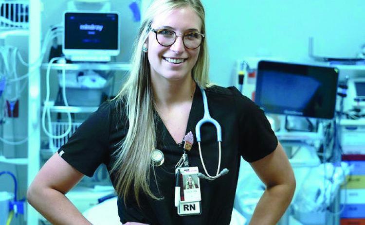Sage Holder is an ER nurse pursuing a bachelor of science in nursing through OSU's online RN to BSN program.