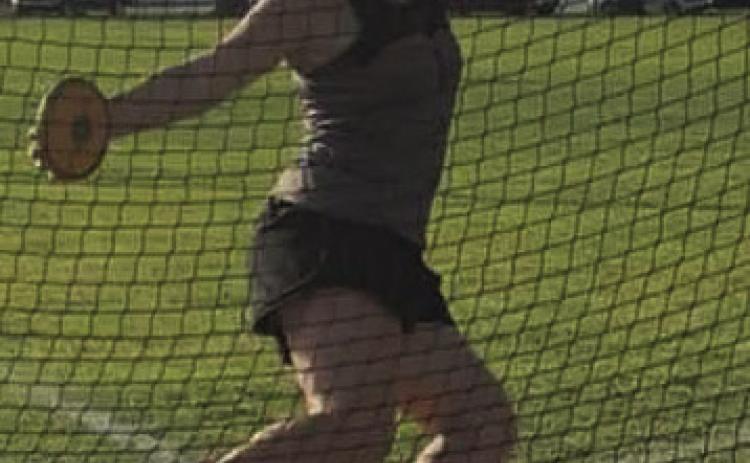Dylan Rains is setting discus throwing records at Lindsay High School, while also throwing hammers with Throw Town Ramona. Courtesy photos