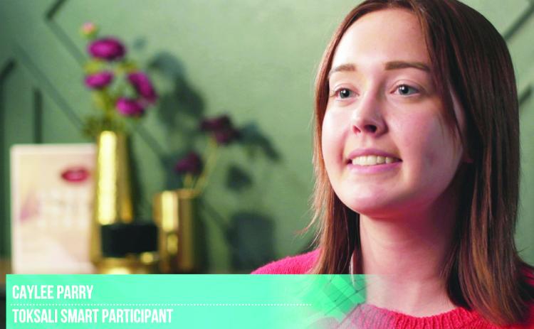 Caylee Parry participated in the Chickasaw Nation ‘s Toksali SMART Program. The program is currently accepting applications until Feb. 28. For more information, call (580) 310-9240 or visit Chickasaw.net/ ToksaliSMART