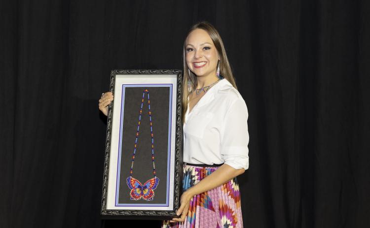 Whitney Anderson, 2024 Chickasaw Nation Dynamic Woman of the Year, will deliver the keynote address at the annual Dynamic Women of the Chickasaw Nation Conference, set May 29-30 at WinStar World Casino and Resort Convention Center in Thackerville, Oklahoma. The event will also be streamed online. Courtesy photo.