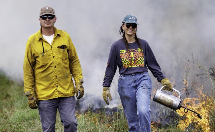 OSU Extension partnered with the College of the Muscogee Nation Extension to host a Prescribed Fire Workshop and Field Day at Okmulgee County Fairgrounds in Okmulgee on Wednesday, Sept. 10, 2025. (Photo by Mitchell Alcala, OSU Agriculture)