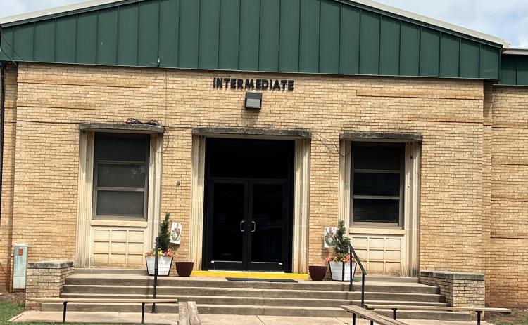 A second set of entry doors have been installed at Pauls Valley's Intermediate School, creating a vestibule area visitors will have to pass through before gaining entry to the building. The district has plans to create similar entries at the high school and junior high over the summer. The vestibules will have service windows inside so visitors can interact with office staff without having to enter the building, similar to what is already in place at the new elementary school..