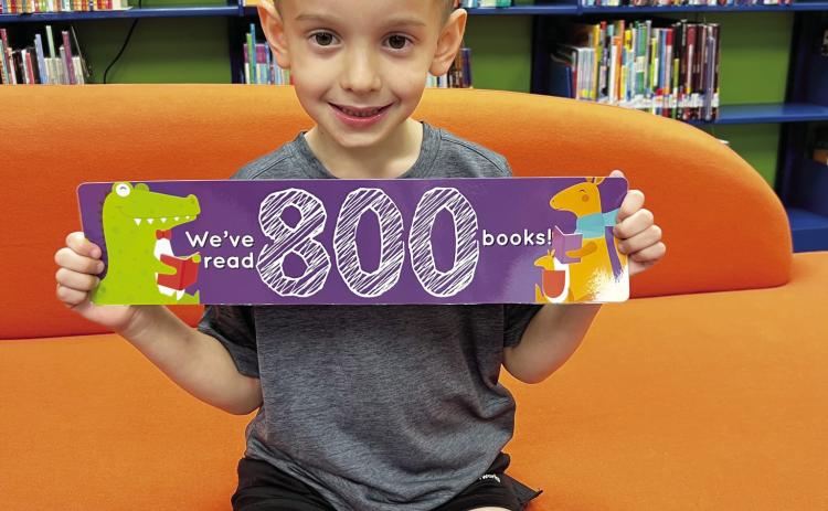 Stratford children complete ‘1,000 Books Before Kindergarten’ challenge