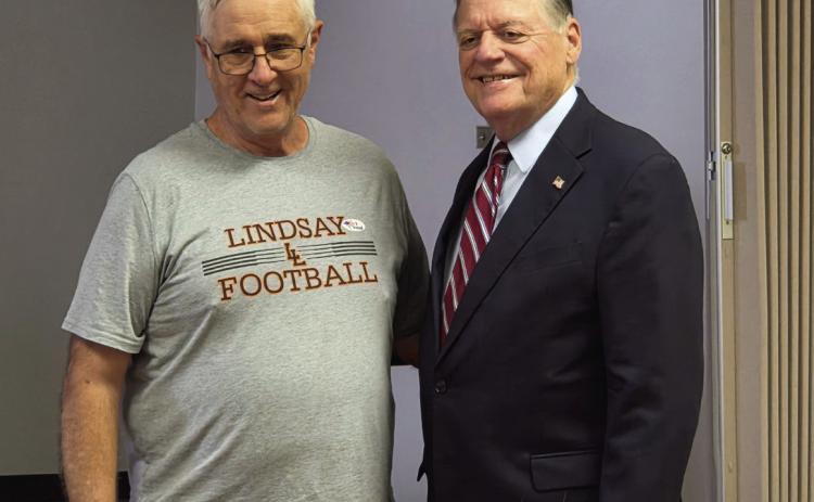 Lindsay Mayor Tom Inman and Rep. Tom Cole