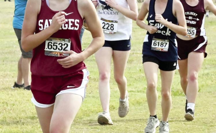 Lindsay and Pauls Valley girls XC head to State