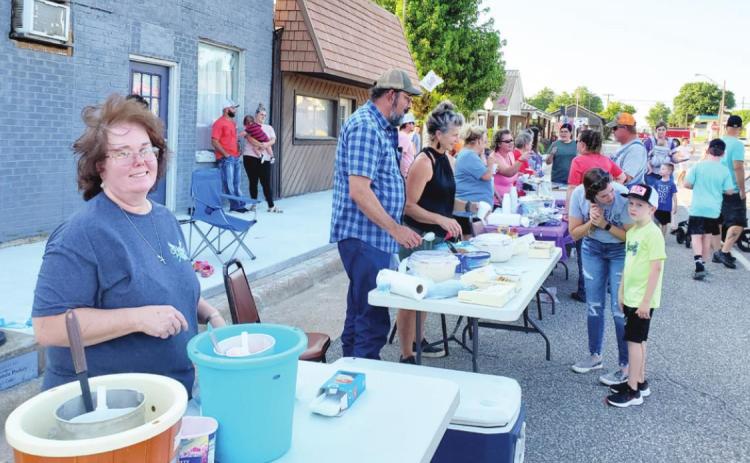 Elmore City ice cream social