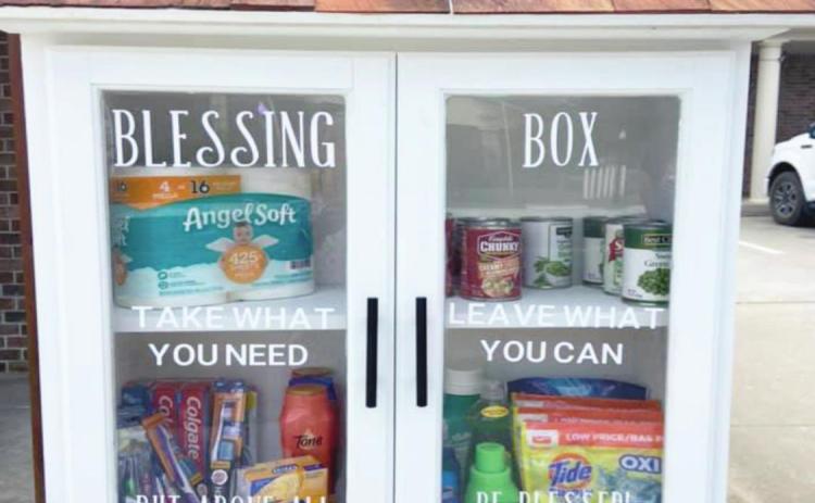 Elmore City gains Blessing Box