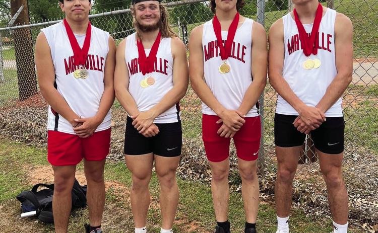 Maysville hosts South Central Conference track meet