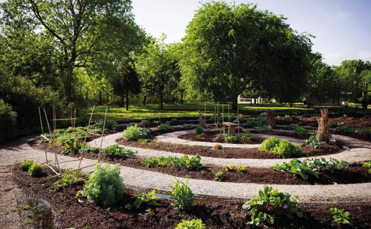 The spiral garden at the Chickasaw Cultural Center. The Chickasaw Cultural Center, 867 Cooper Memorial Drive, Sulphur, will host the annual Three Sisters Celebration, March 18-22.