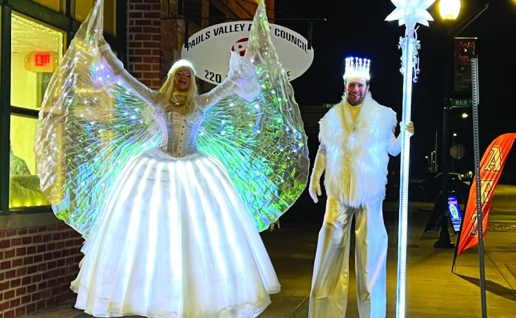 Snow King and Queen light up Fifth Friday Art Walk