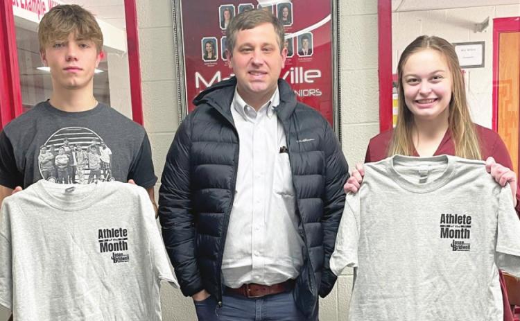 Maysville High School Athletes of the Month