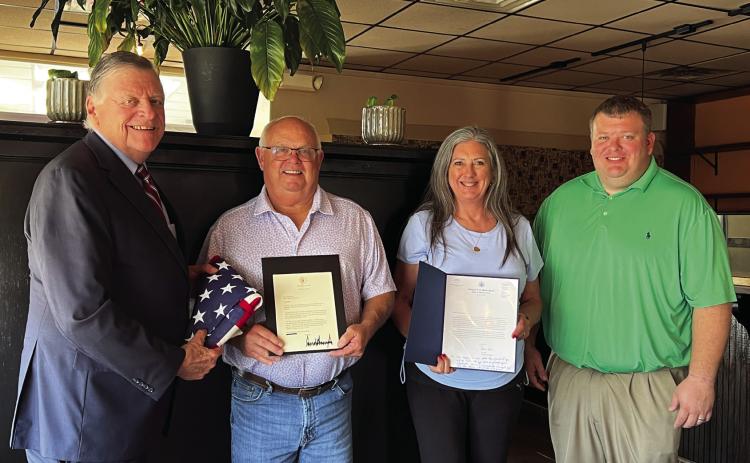 Lawmakers honor PV principal