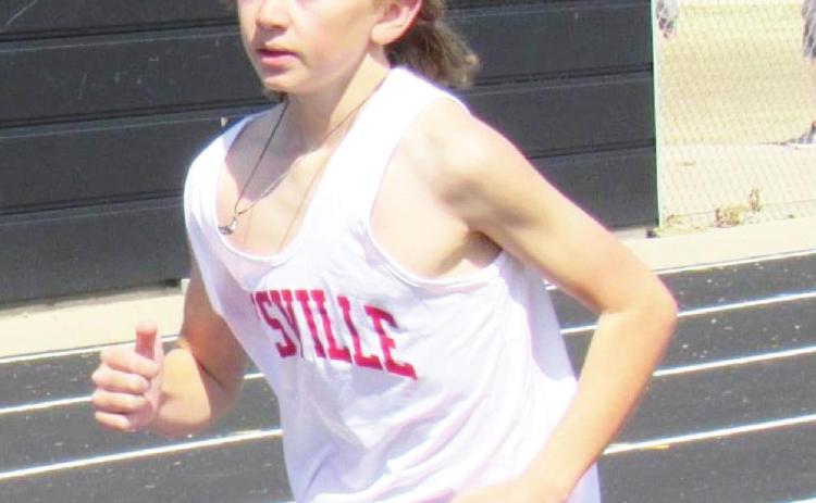 Maysville’s Rylan Close placed third in the 3200-meter run at the Waurika Invitational track meet March 25.