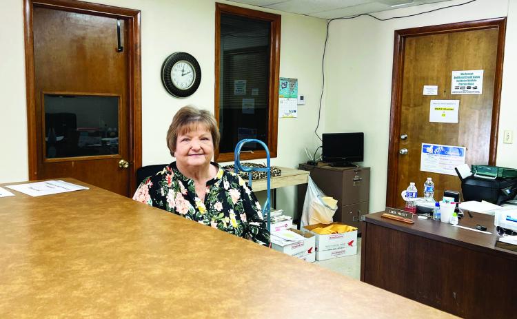 Maysville tag agent Linda Massey retired this week, closing the Maysville Tag Agency. She worked in the tag office for 45 years, serving 34 of those as tag agent.