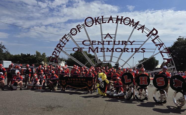 The Lindsay band will play again in the 2026 Oklahoma State Fair Band Day Parade Competition on Monday, Sept. 21, at OKC Fair Park. Photo by Brandy McDonnell/LHS Band Boosters