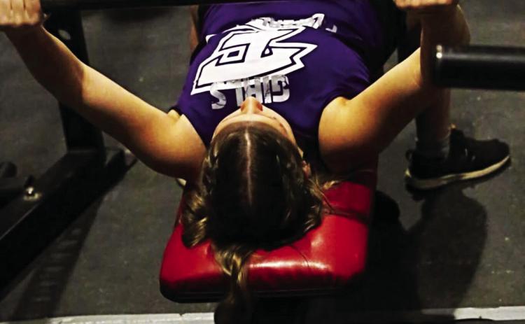 Lady Badger hopes to set bench press record