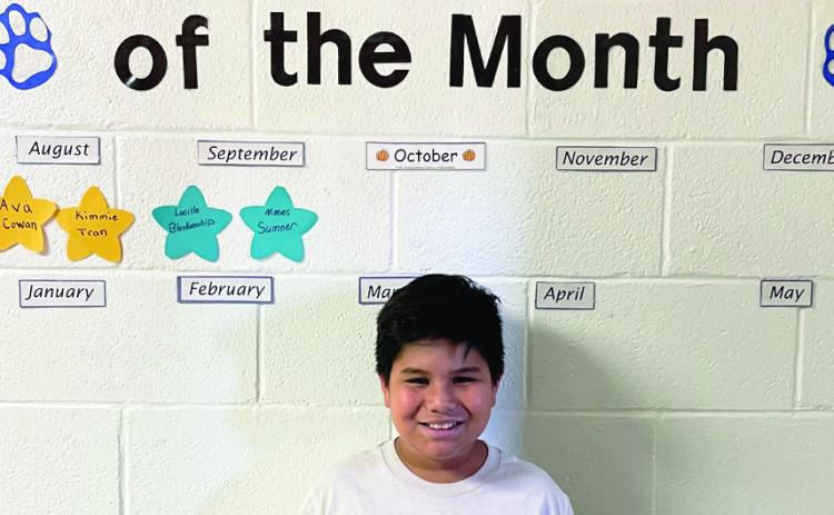Paoli September students of the month
