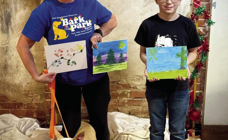 Painting with pups