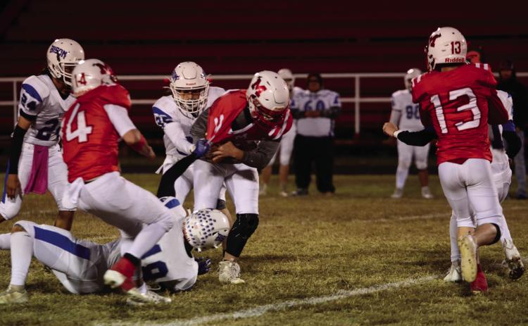 The Maysville Warriors are on a three game winning streak going into their game with Paoli this week. The Warriors are looking to secure the fourth spot in Class C-4 and advance to the playoffs. News Star photo by Denny Park
