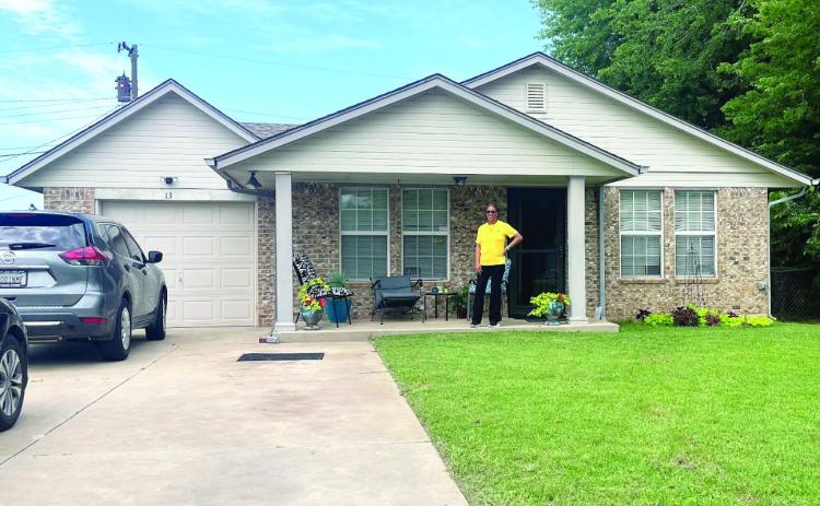 Northeast Oklahoma City Homeowner Sherry C. recently paid her 20-year mortgage off early and says she loves her Central Oklahoma Habitat ranch-style home.