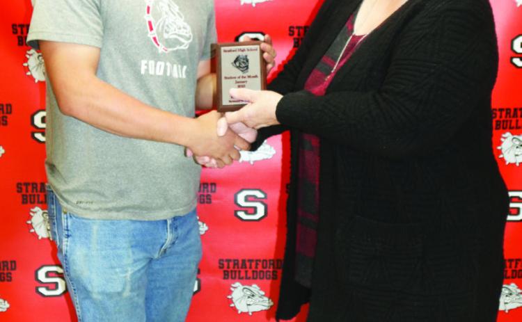 Blake English is a senior and the son of Mike and Pam English.