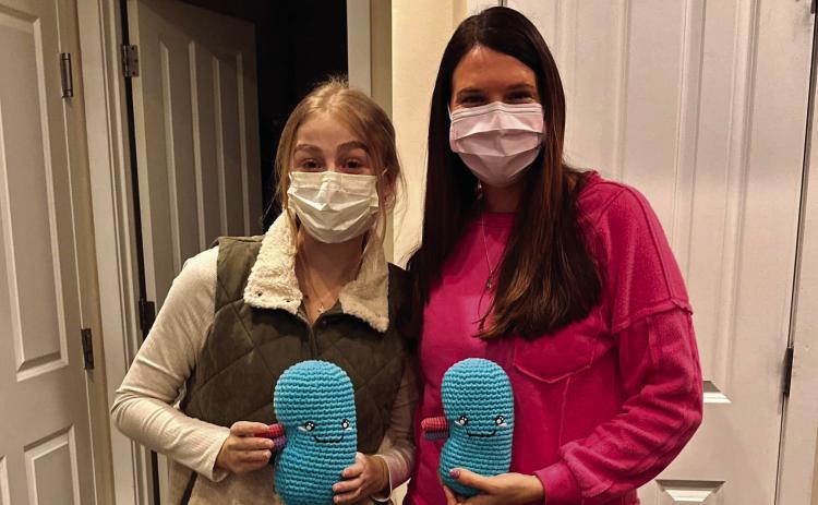 Bethany Greenwood Agee, right, of Foley, Alabama, donated a kidney to New Hampshire teen Jennifer Frost after reading a social media post from Frost’s mother. Courtesy photo