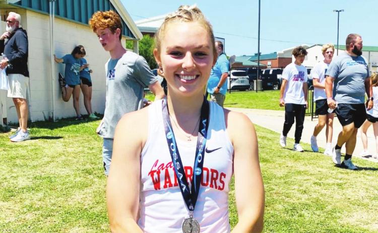 McHugh places second in state track meet