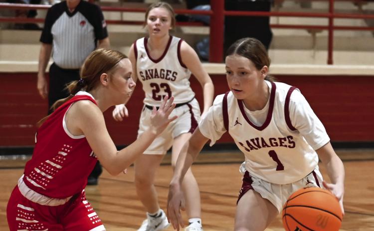 Lady Savages Cage Owls 44-38