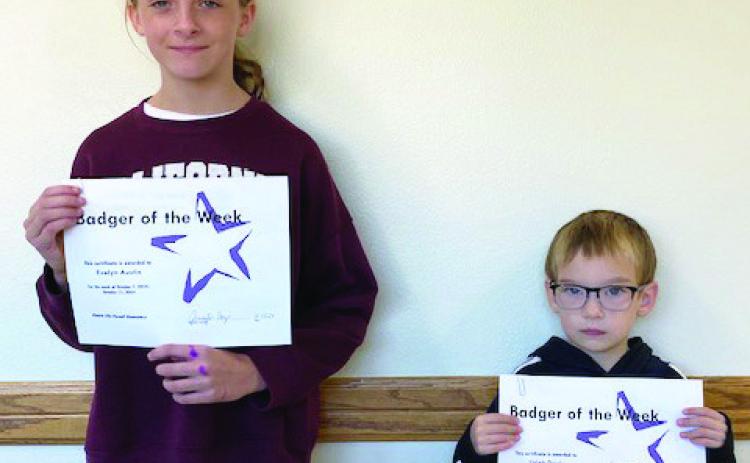 Badgers of the Week for October 7
