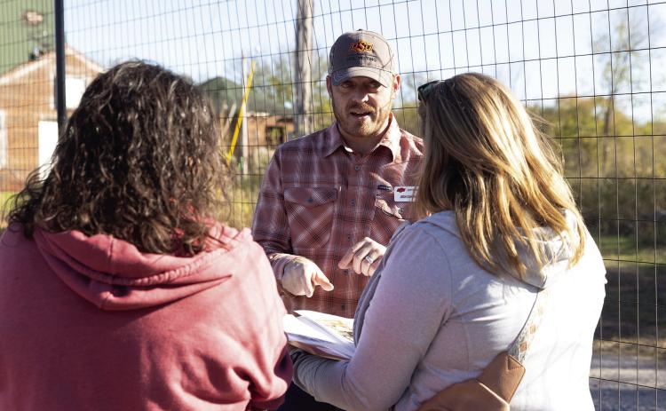 Josh Campbell begins weekly Zoom sessions to support new farmers and ranchers. Photo by Mia Reinert, OSU Agriculture