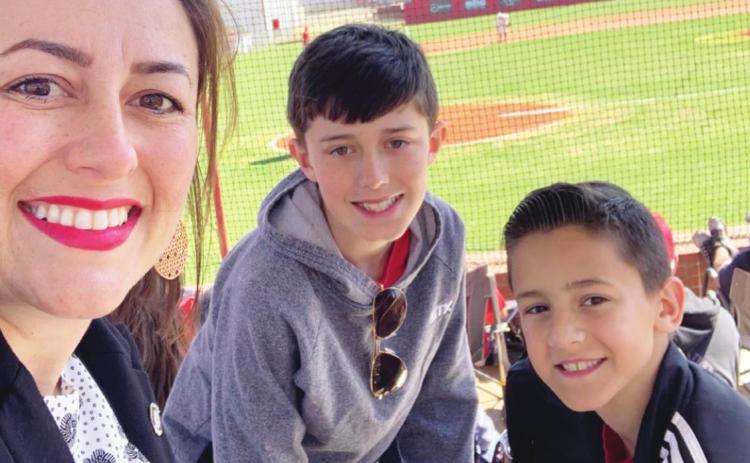 Jessica Garvin, Brooks Garvin and Gehren Sorrell Courtesy Photo