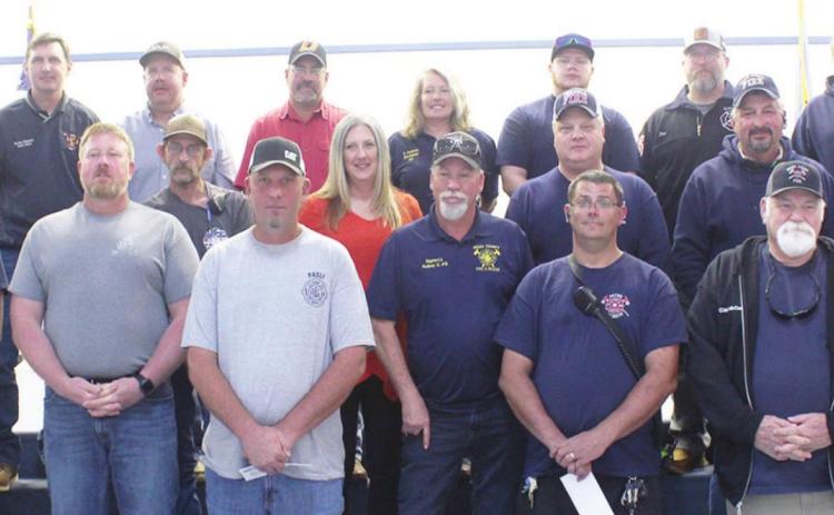 REC donates money to rural fire departments to assist with needs