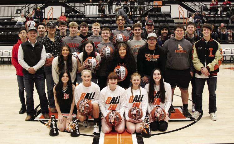 Lindsay High School celebrated its 2023 seniors during homecoming on Feb. 9. Photo courtesy of Sheryl Kochert.